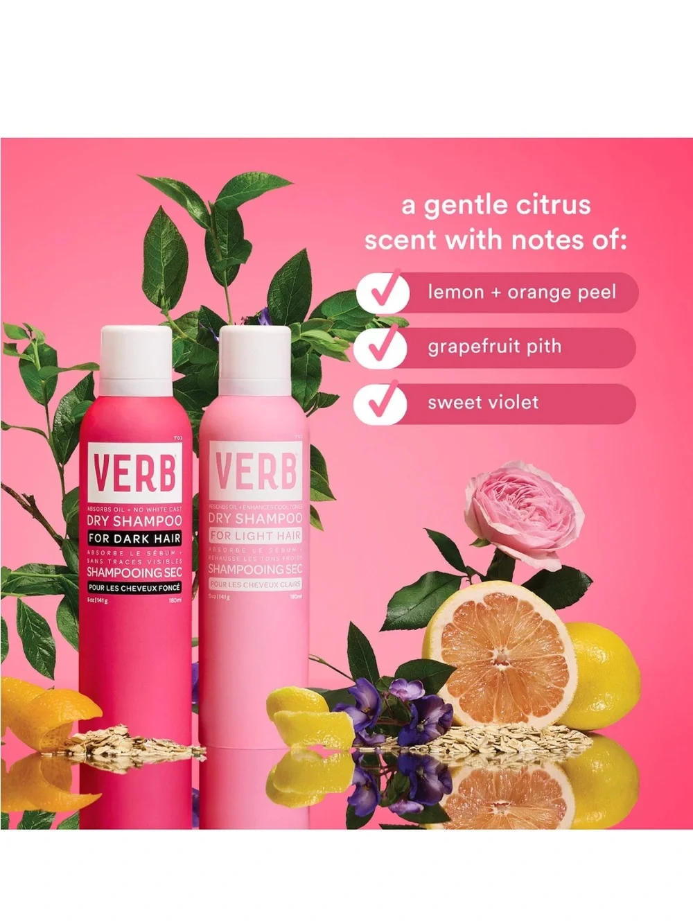 Verb refresh dry